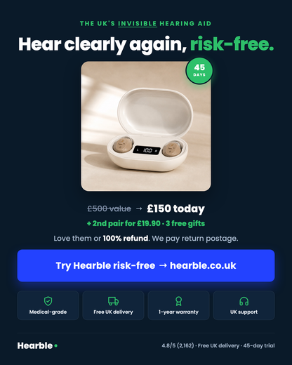 HEARBLE®: Hearing aids | BOGO